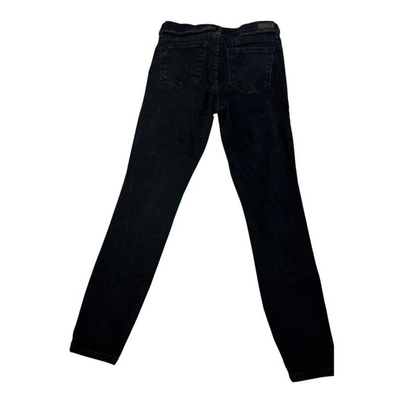 STS Blue Women’s Alice Ankle Skinny Black Jeans Size 27 Cotton Button Fly - Picture 3 of 11